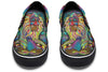 Meditating Rafiki Slip on Shoes Slipons YWF