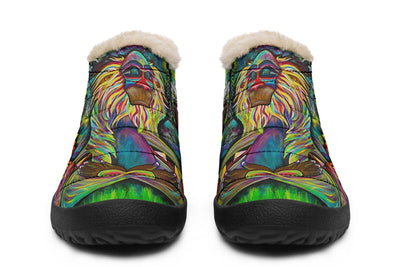 Meditating Rafiki Winter Slippers WinterSlippers Electro Threads