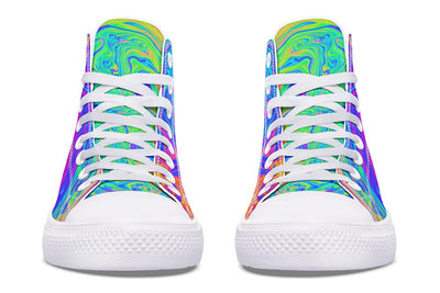 Melting Colors High Top Shoes Hightops YWF