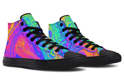 Melting Colors High Top Shoes Hightops YWF