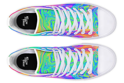 Melting Colors High Top Shoes Hightops YWF