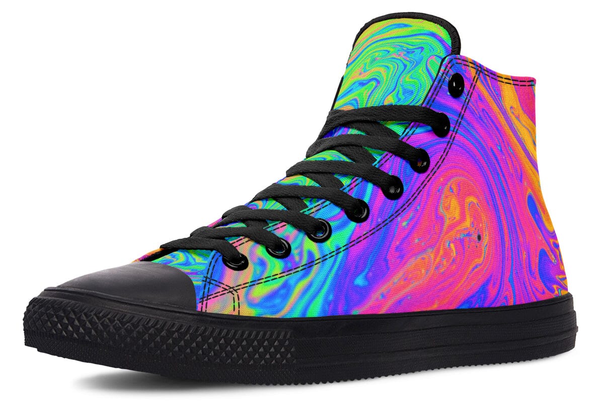 Melting Colors High Top Shoes Hightops YWF 