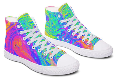 Melting Colors High Top Shoes Hightops YWF