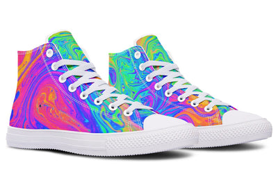 Melting Colors High Top Shoes Hightops YWF