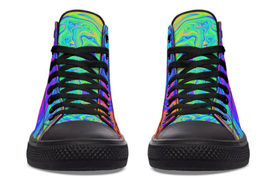 Melting Colors High Top Shoes Hightops YWF