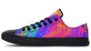 Melting Colors Low Top Shoes Lowtops Electro Threads Women's Lowtops Black Sole US 5 / EU35.5