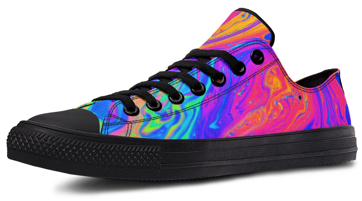 Melting Colors Low Top Shoes Lowtops Electro Threads 