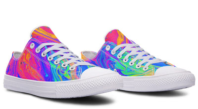 Melting Colors Low Top Shoes Lowtops Electro Threads