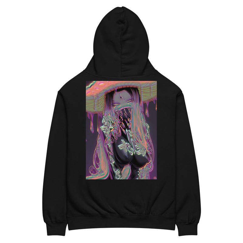 MUSHROOM GODDESS MOTIVATION Oversized Hoodie Electro Threads S 