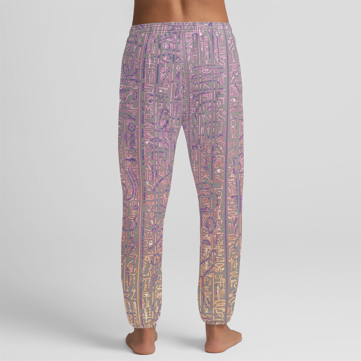 NEON GLYPHS Unisex Relaxed Sweatpant Electro Threads 