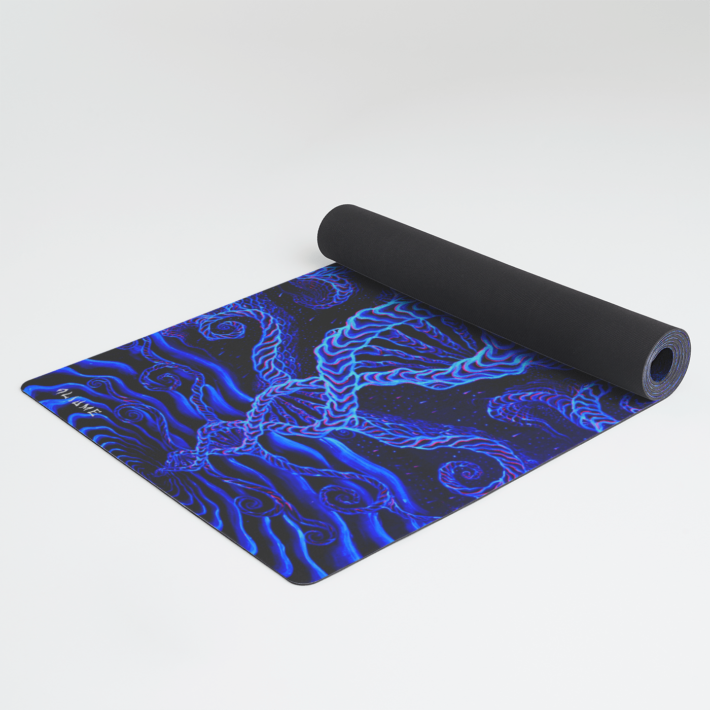 NEON PURE CONSCIOUSNESS ALIUME Yoga Mat Electro Threads
