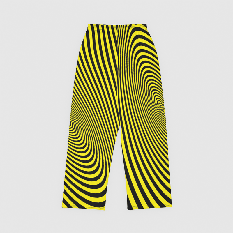 Neon Spiral Pajama Pants Electro Threads 