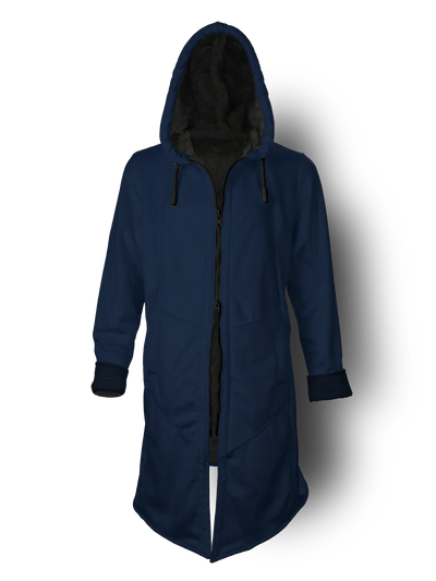 Night Navy Cyber Cloak Hooded pullover Electro Threads