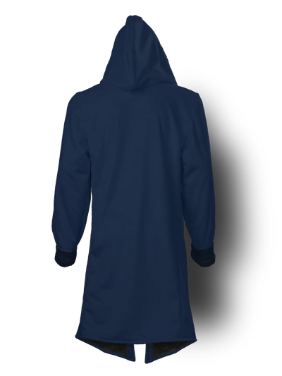 Night Navy Cyber Cloak Hooded pullover Electro Threads