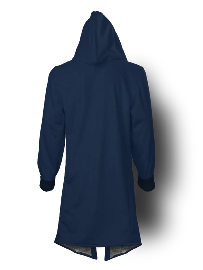 Night Navy Cyber Cloak Hooded pullover Electro Threads
