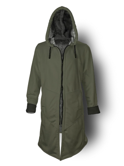 Olive You Cyber Cloak Hooded pullover Electro Threads