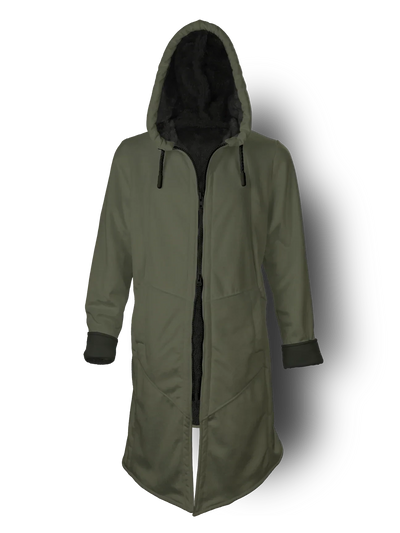 Olive You Cyber Cloak Hooded pullover Electro Threads