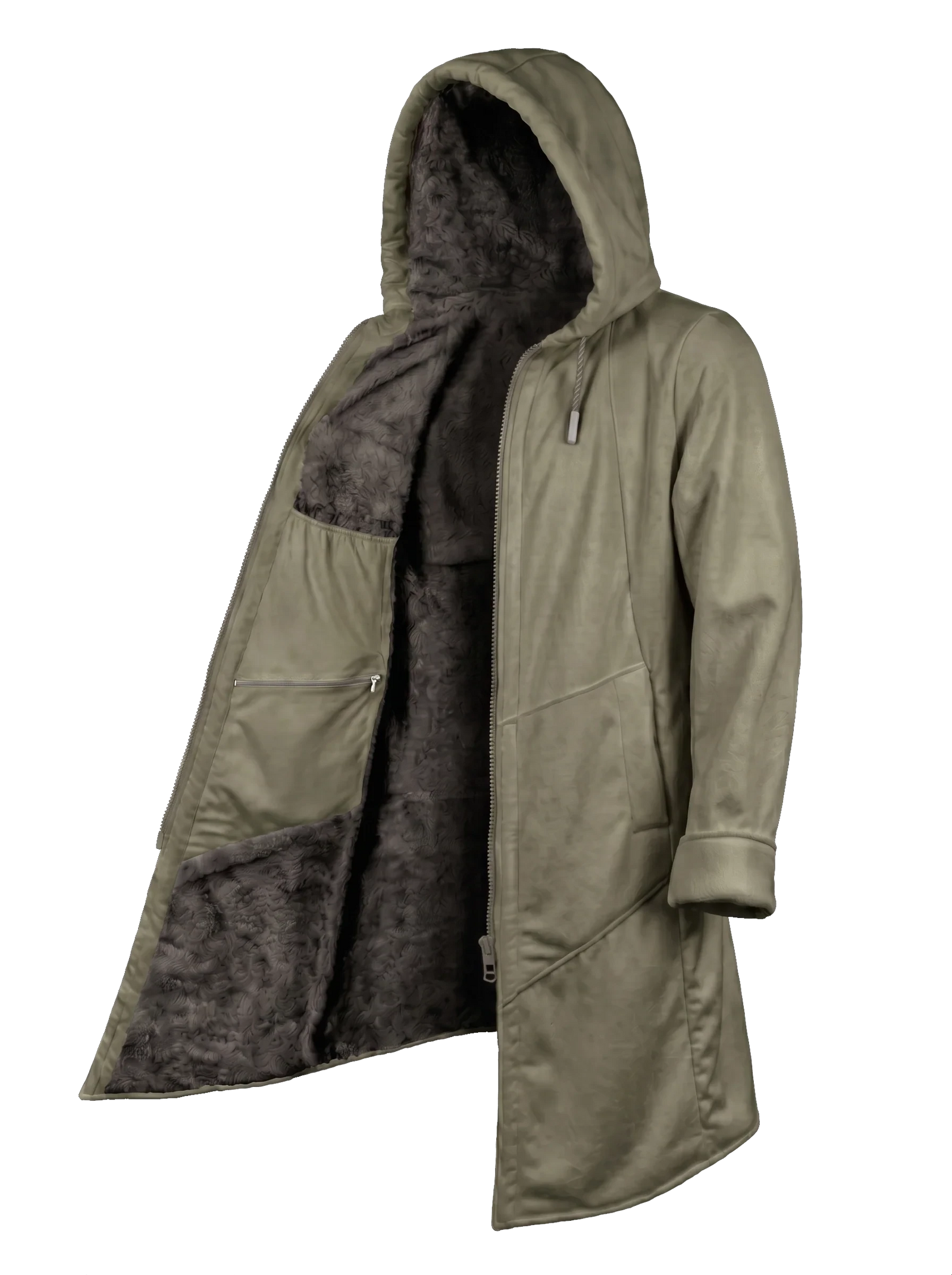 Olive You Cyber Cloak Hooded pullover Electro Threads 