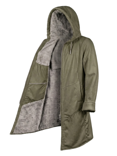 Olive You Cyber Cloak Hooded pullover Electro Threads
