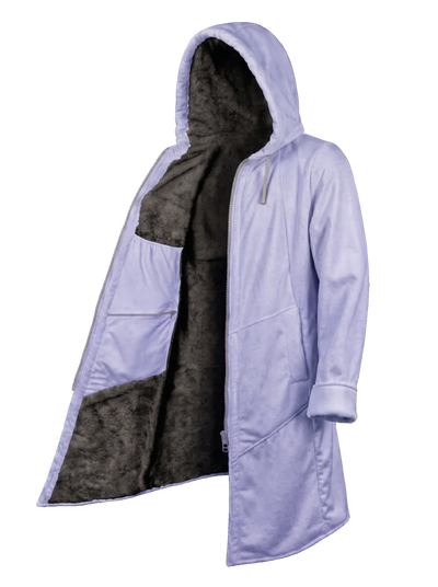 Pastel Purple Cyber Cloak Hooded pullover Electro Threads