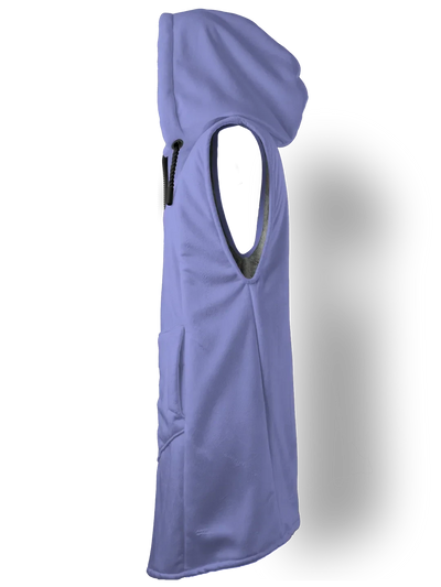 Pastel Purple Cyber Cloak Hooded pullover Electro Threads