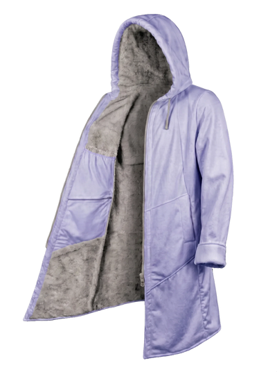 Pastel Purple Cyber Cloak Hooded pullover Electro Threads