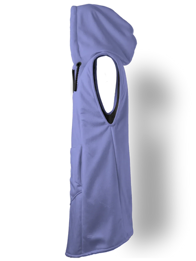Pastel Purple Cyber Cloak Hooded pullover Electro Threads