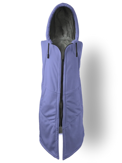 Pastel Purple Cyber Cloak Hooded pullover Electro Threads