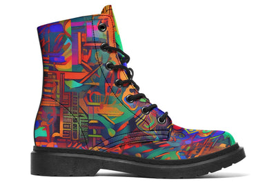 Patchway Combat Boots Boots Electro Threads