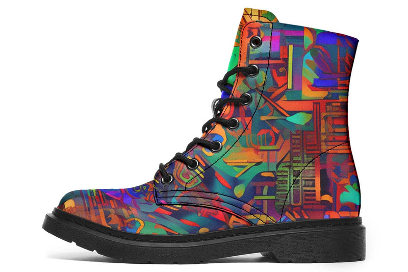 Patchway Combat Boots Boots Electro Threads 