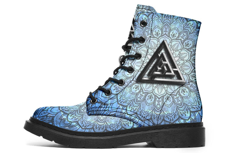 Pen Rose Variation Combat Boots Boots YWF 