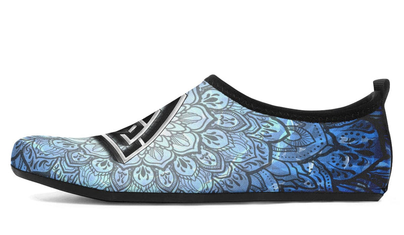 Penrose Variation Barefoot Shoes Aquabarefootshoes YWF Women's Aqua Barefoot Shoes Black Sole US 3-4 / EU34-35