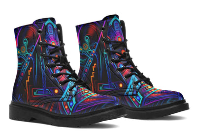 Pinball Combat Boots Boots Electro Threads