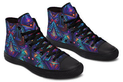 Pinball High Top Shoes Hightops Electro Threads