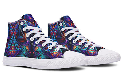 Pinball High Top Shoes Hightops Electro Threads