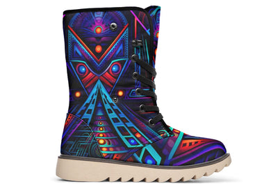 Pinball Moon Boots Polarboots Electro Threads