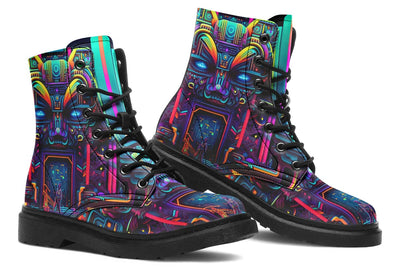 Psy Entity Combat Boots Boots Electro Threads