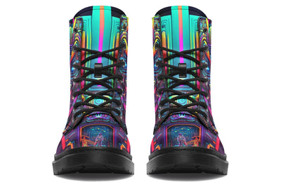 Psy Entity Combat Boots Boots Electro Threads