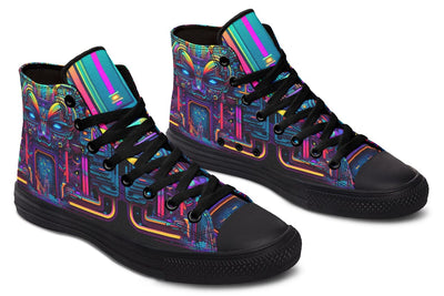 Psy Entity High Top Shoes Hightops Electro Threads