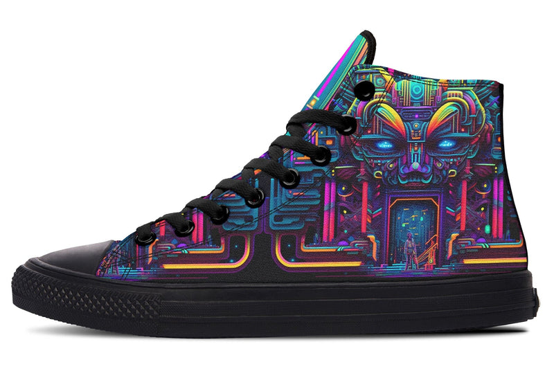 Psy Entity High Top Shoes Hightops Electro Threads 