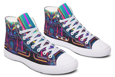 Psy Entity High Top Shoes Hightops Electro Threads