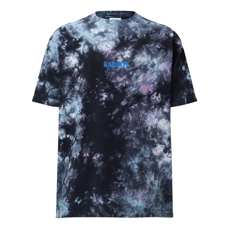RADIATE Oversized tie-dye t-shirt Electro Threads Sherbet rainbow S 