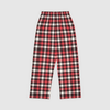 Red Plaid Lounge Bottoms Electro Threads