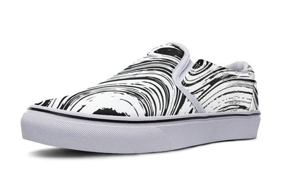 Retro Electro Slip on Shoes Slipons YWF