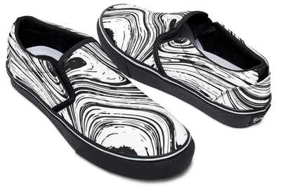 Retro Electro Slip on Shoes Slipons YWF