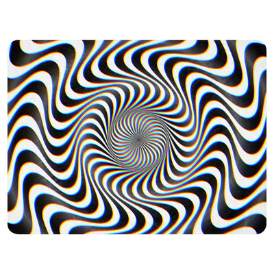 RGB IMPLOSION Sherpa blanket Electro Threads