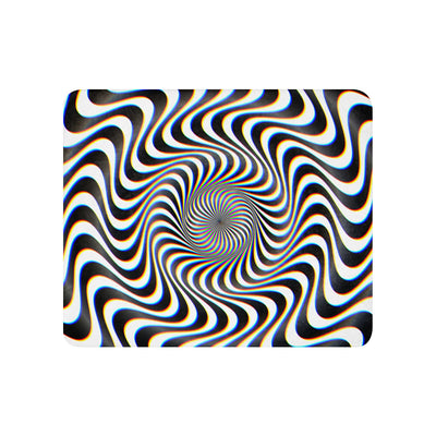 RGB IMPLOSION Sherpa blanket Electro Threads