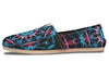 Smokey Blue Mandala Casual Slip on Shoes Casualshoes YWF