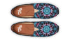 Smokey Blue Mandala Casual Slip on Shoes Casualshoes YWF