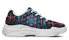 Smokey Blue Mandala Chunky Shoes Chunkysneakers Electro Threads